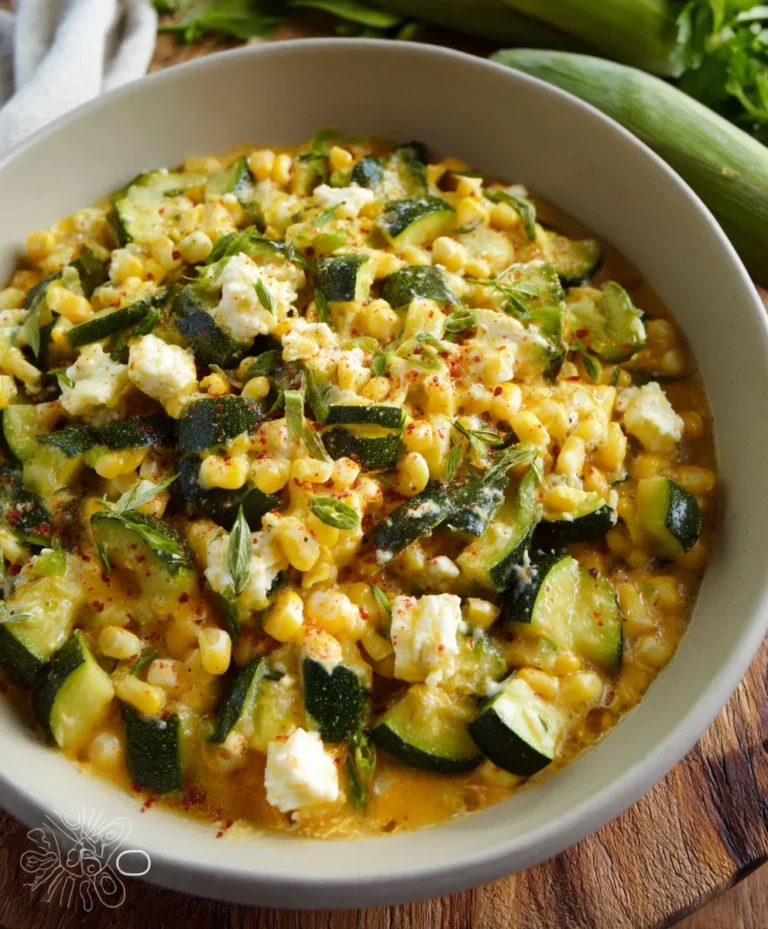 Calabacitas Con Elote-Beef & Cheese Delight