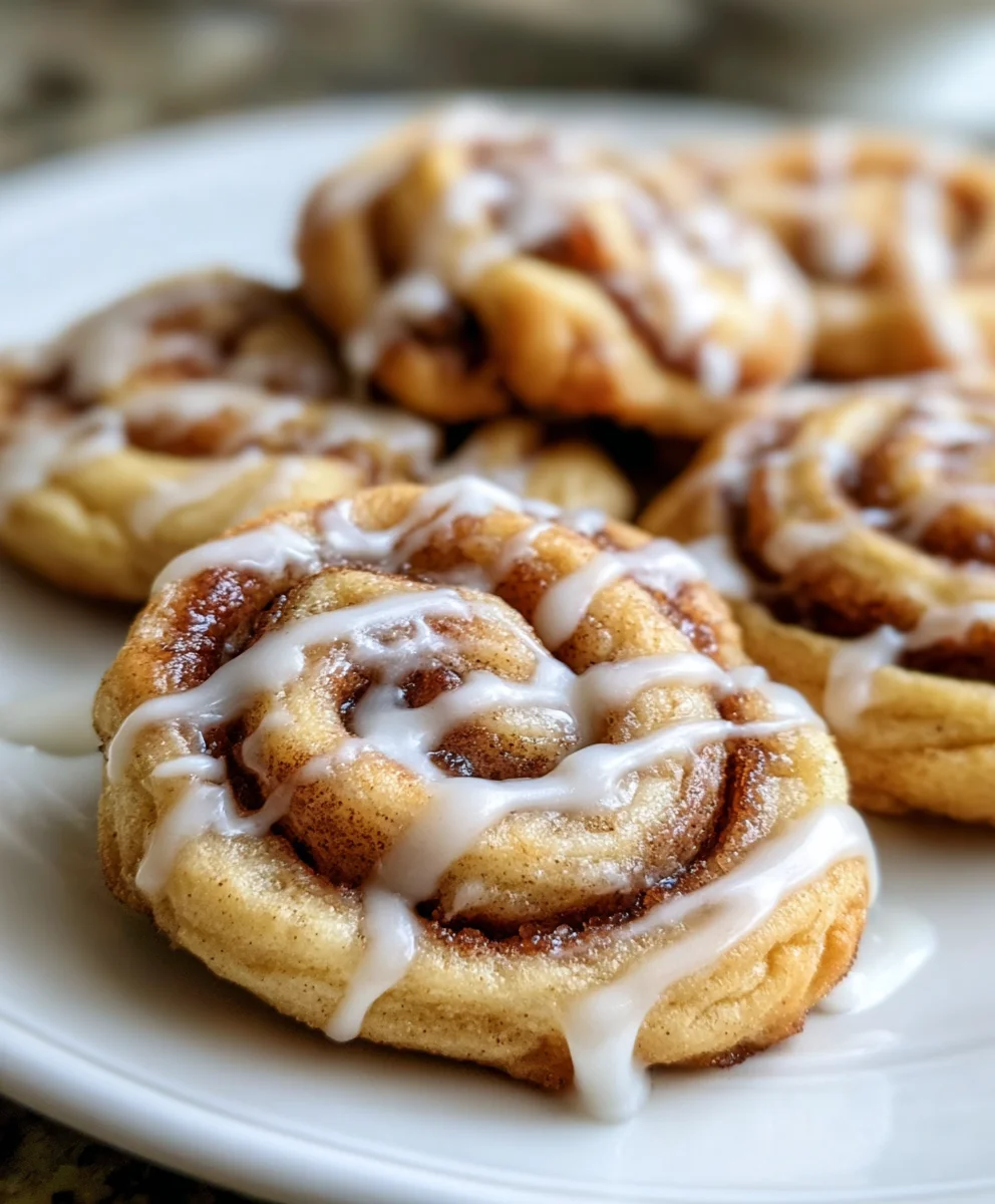 Cinnamon Roll Cookies- Swirled Delight Recipe