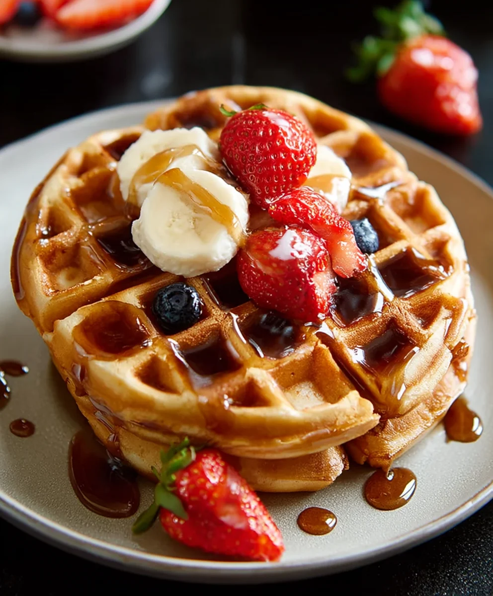 High Protein Waffles - Delicious & Easy Breakfast
