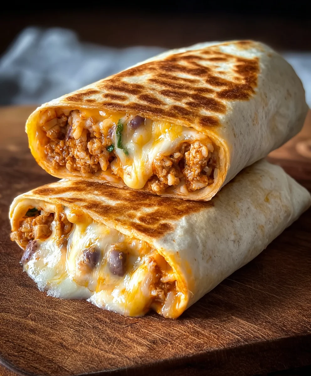 Ultimate Grilled Cheese Burrito- Easy Delicious Recipe