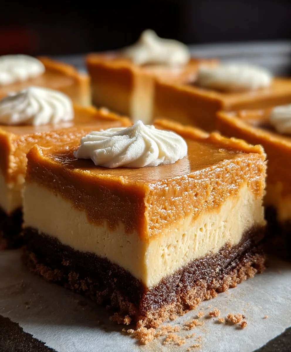 Easy Sweet Potato Cheesecake Bars Recipe
