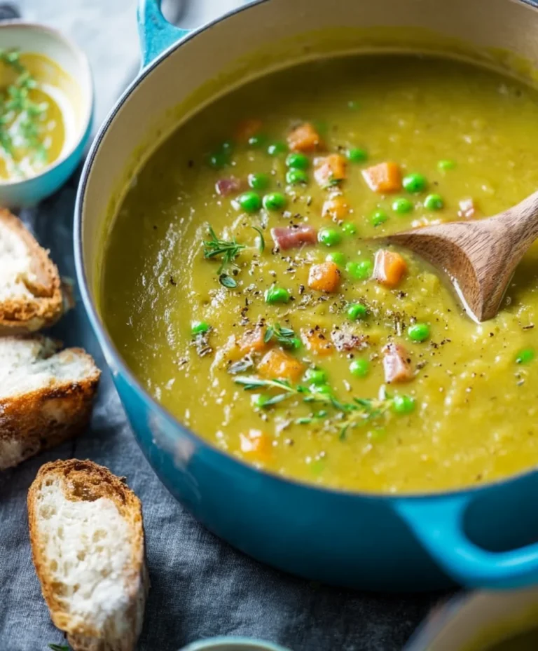 Hearty Split Pea Soup Recipe – Delicious & Easy