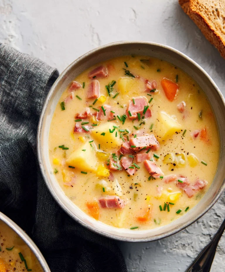 Beef-Beef Beef Ham and Potato Soup – Hearty & Delicious