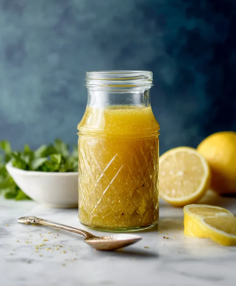 Easy Lemon Vinaigrette Dressing Recipe