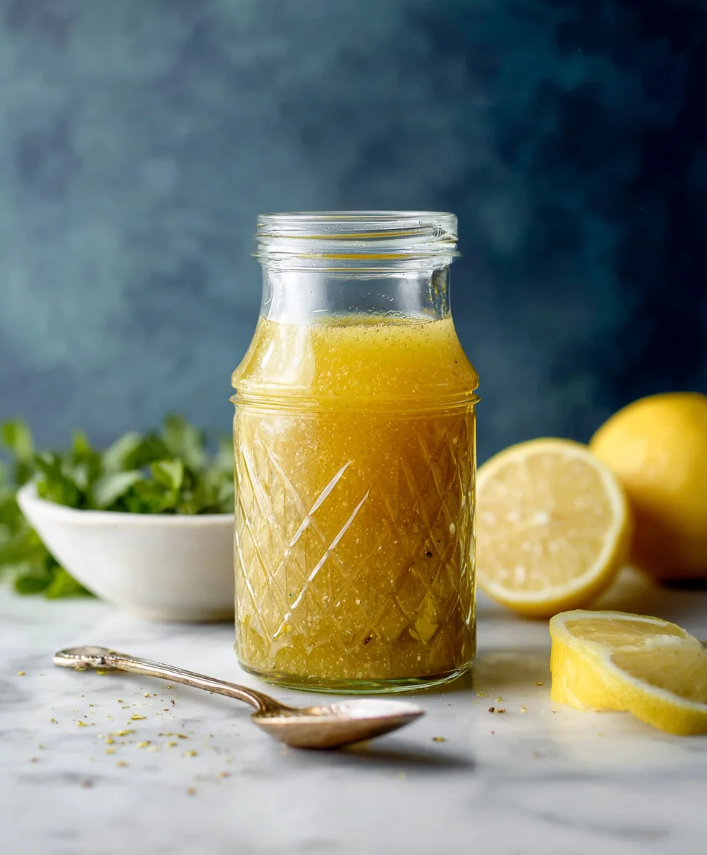 Easy Lemon Vinaigrette Dressing Recipe