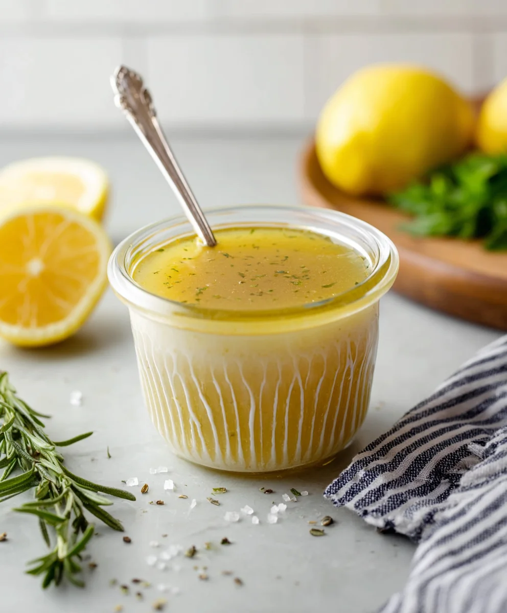 Easy Lemon Vinaigrette Dressing Recipe