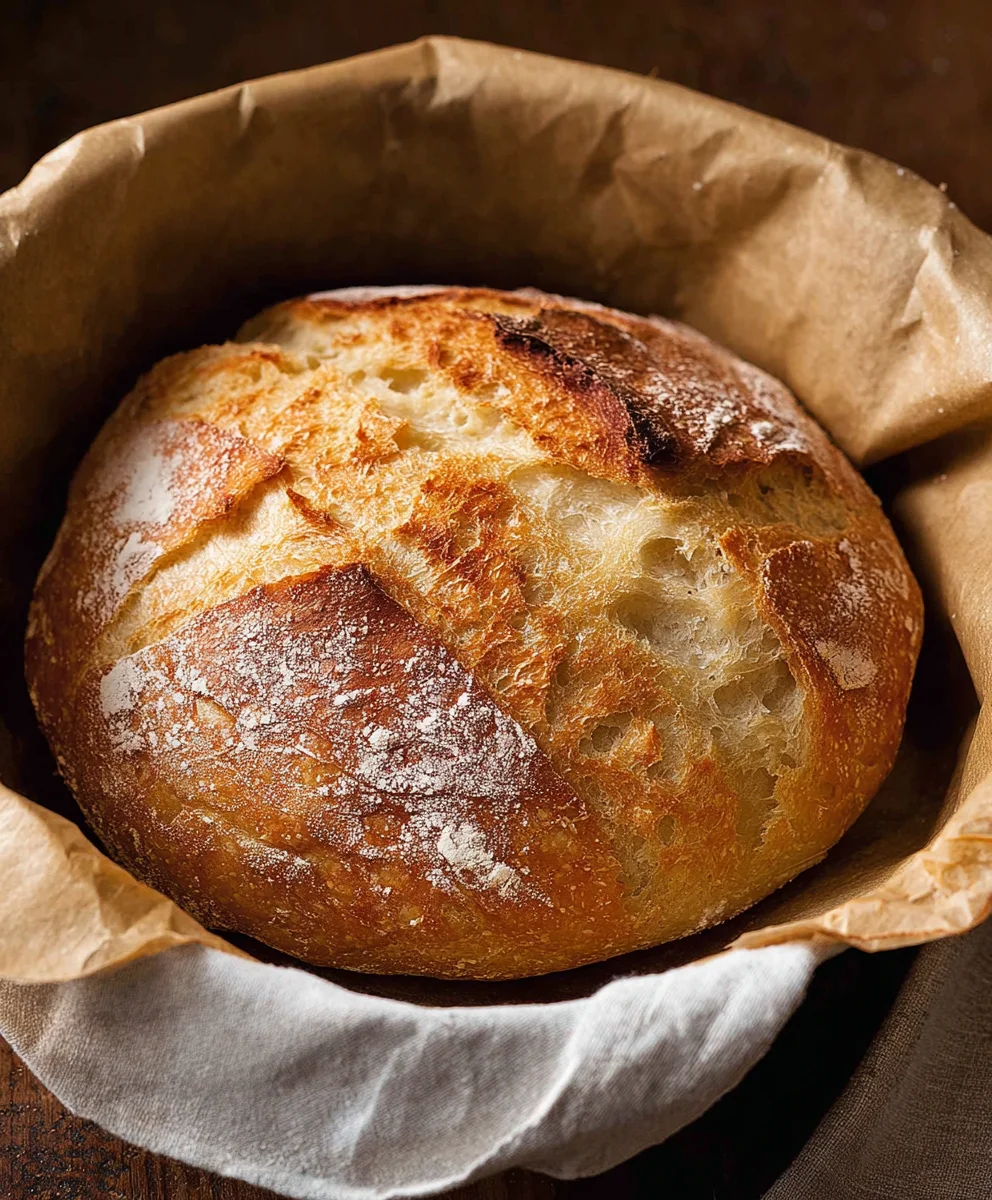 Easiest Bread Recipe Ever-Foolproof Baking