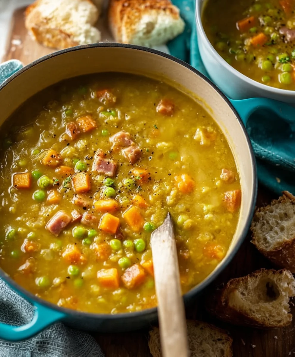 Hearty Split Pea Soup Recipe - Delicious & Easy