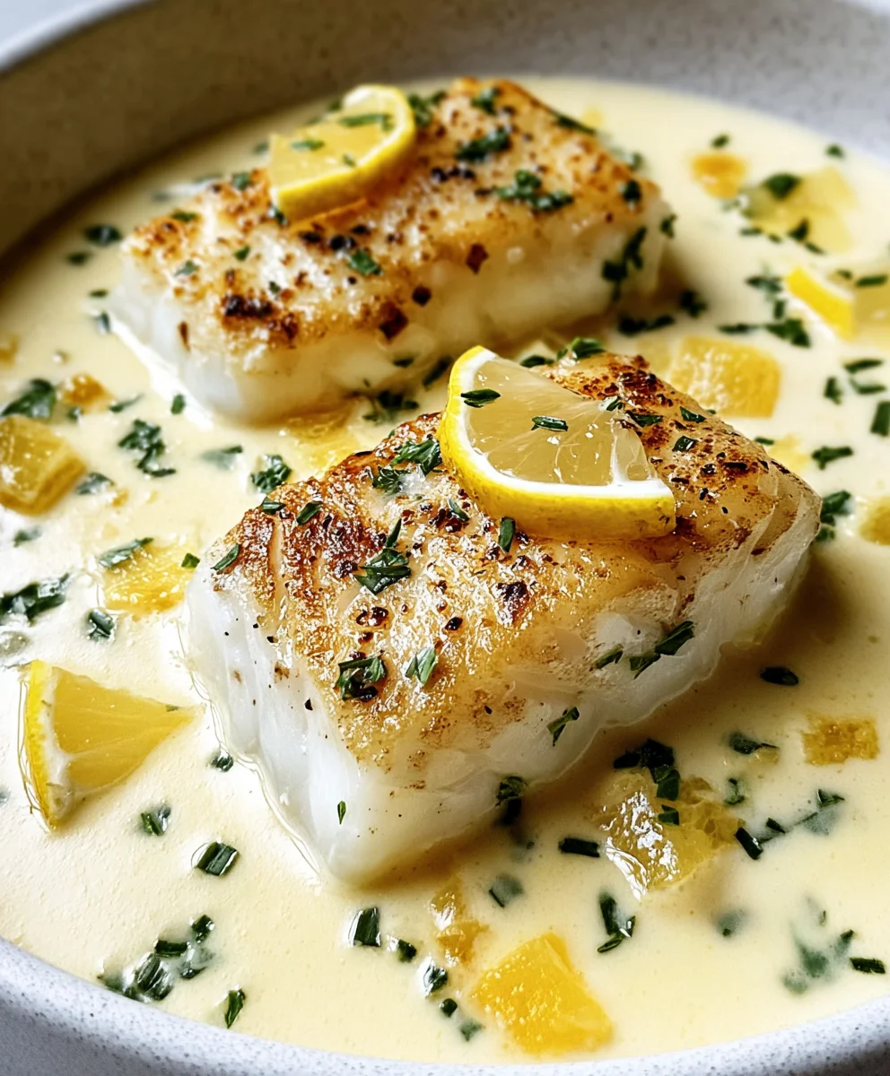 Easy Coconut Lemon Baked Cod - Busy Weeknights