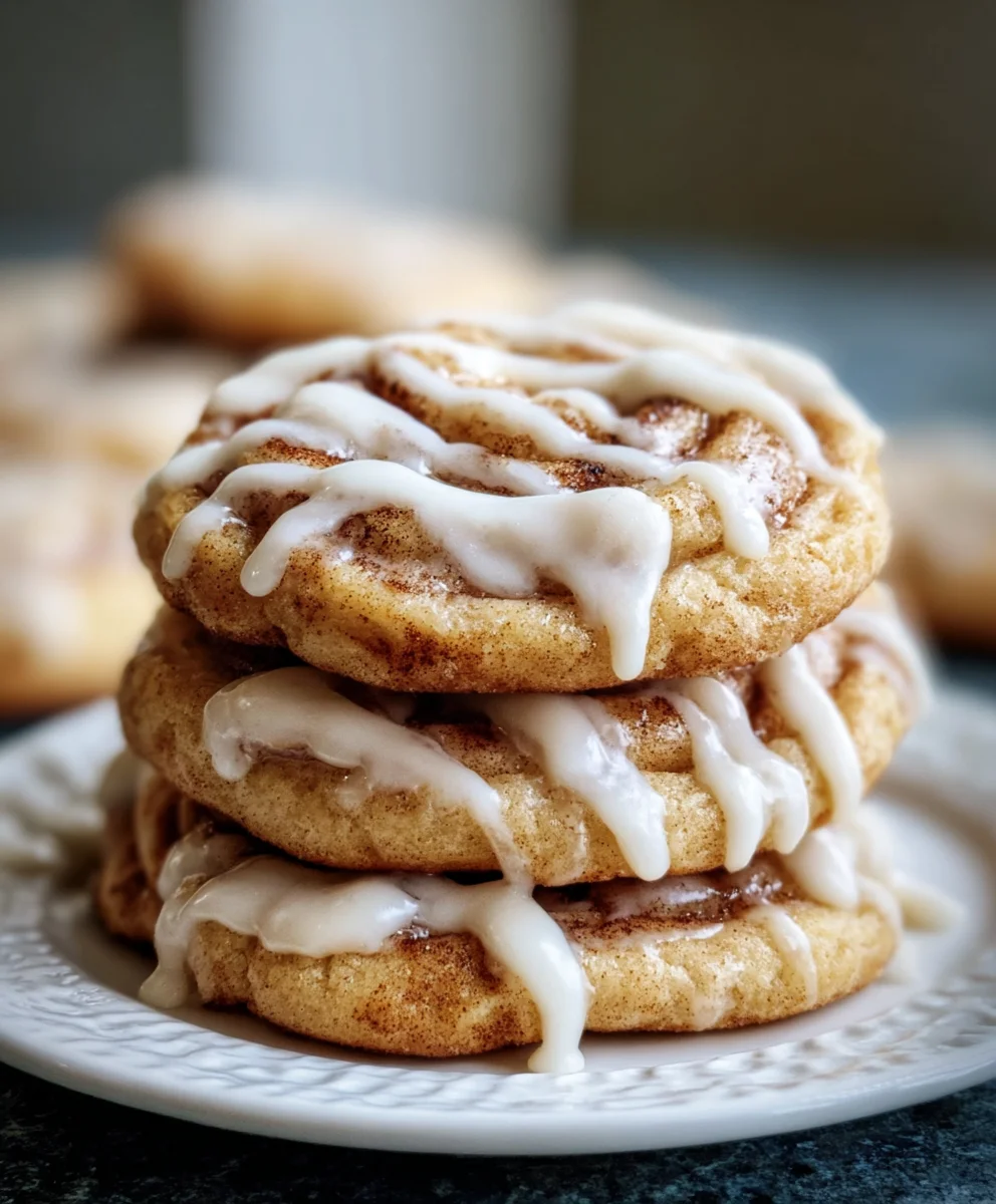 Cinnamon Roll Cookies- Swirled Delight Recipe