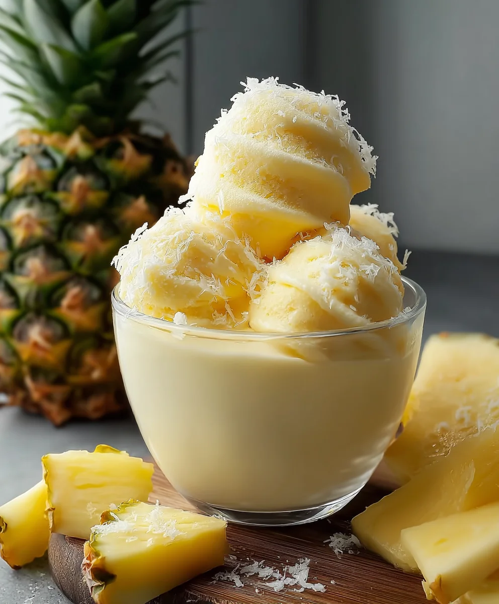 Ninja Creami Dole Whip - Easy Homemade Frozen Treat