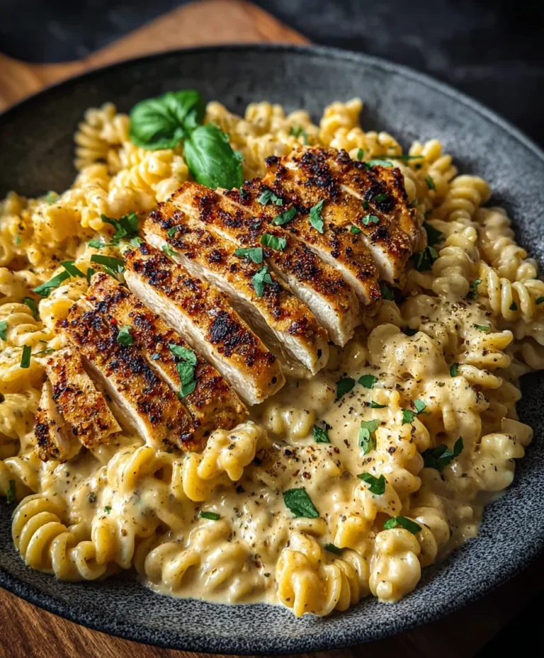 Creamy Chicken Garlic Parmesan Pasta Recipe