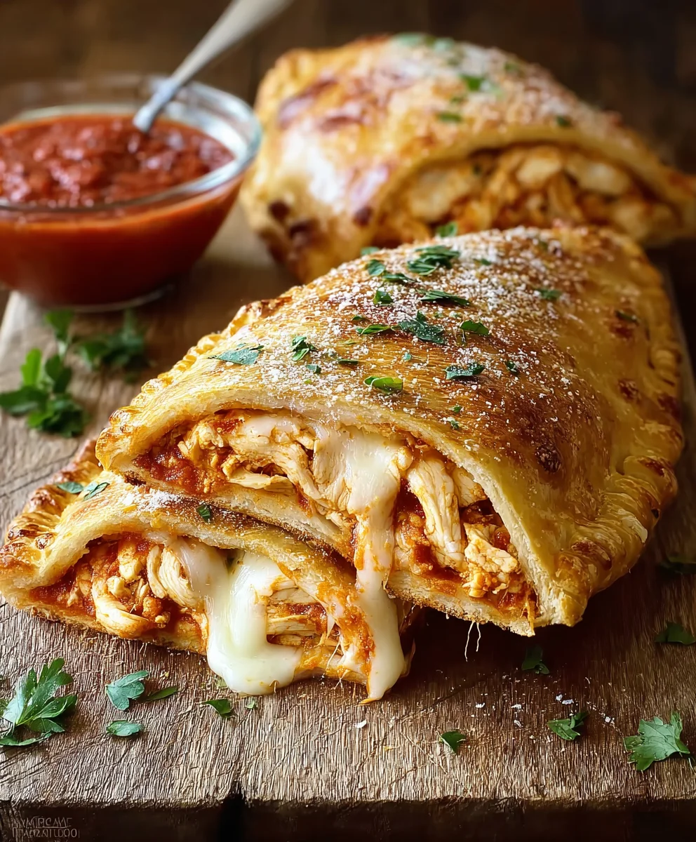 Easy Chicken Calzone Recipe-Quick Dinner Delight