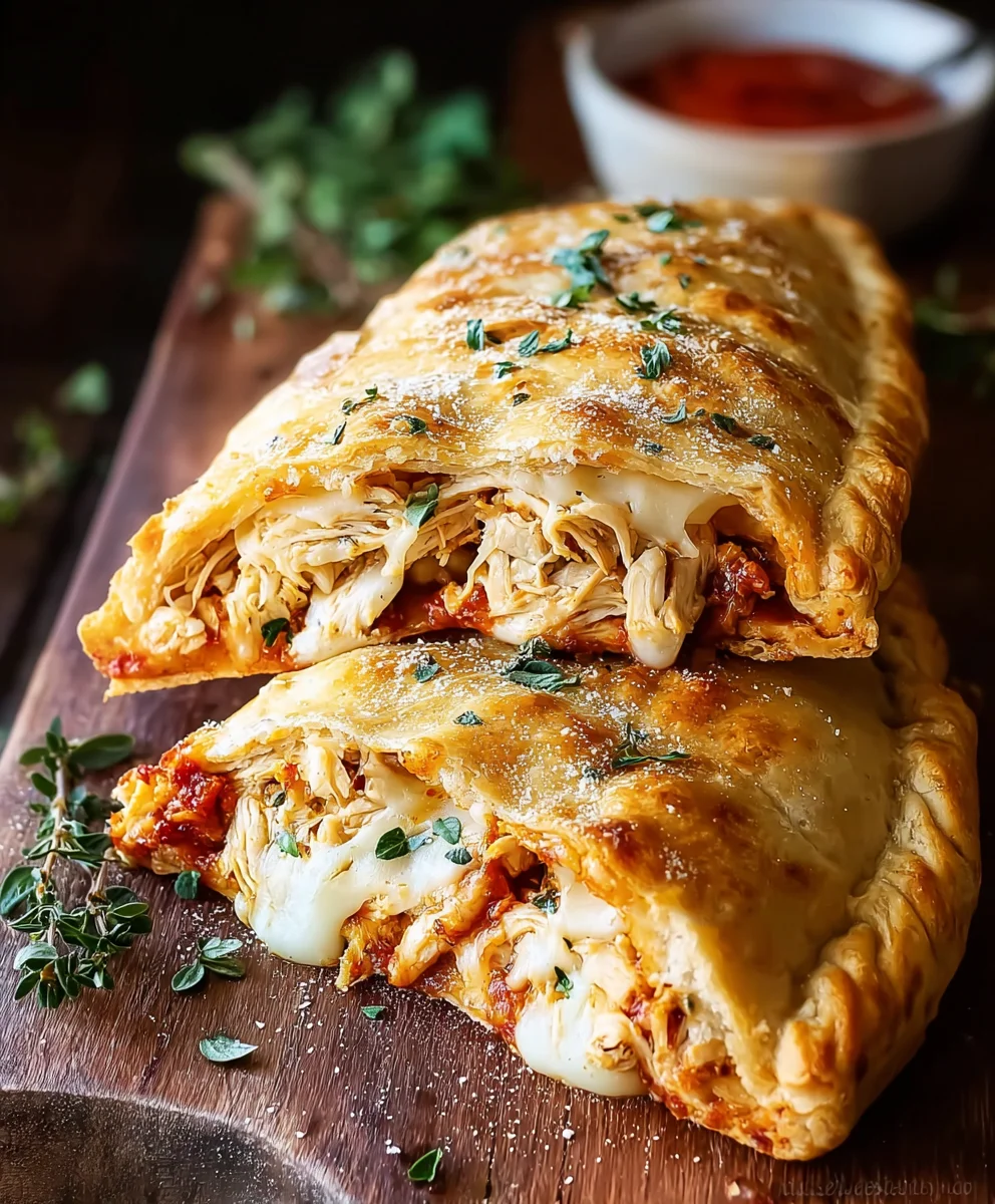 Easy Chicken Calzone Recipe-Quick Dinner Delight