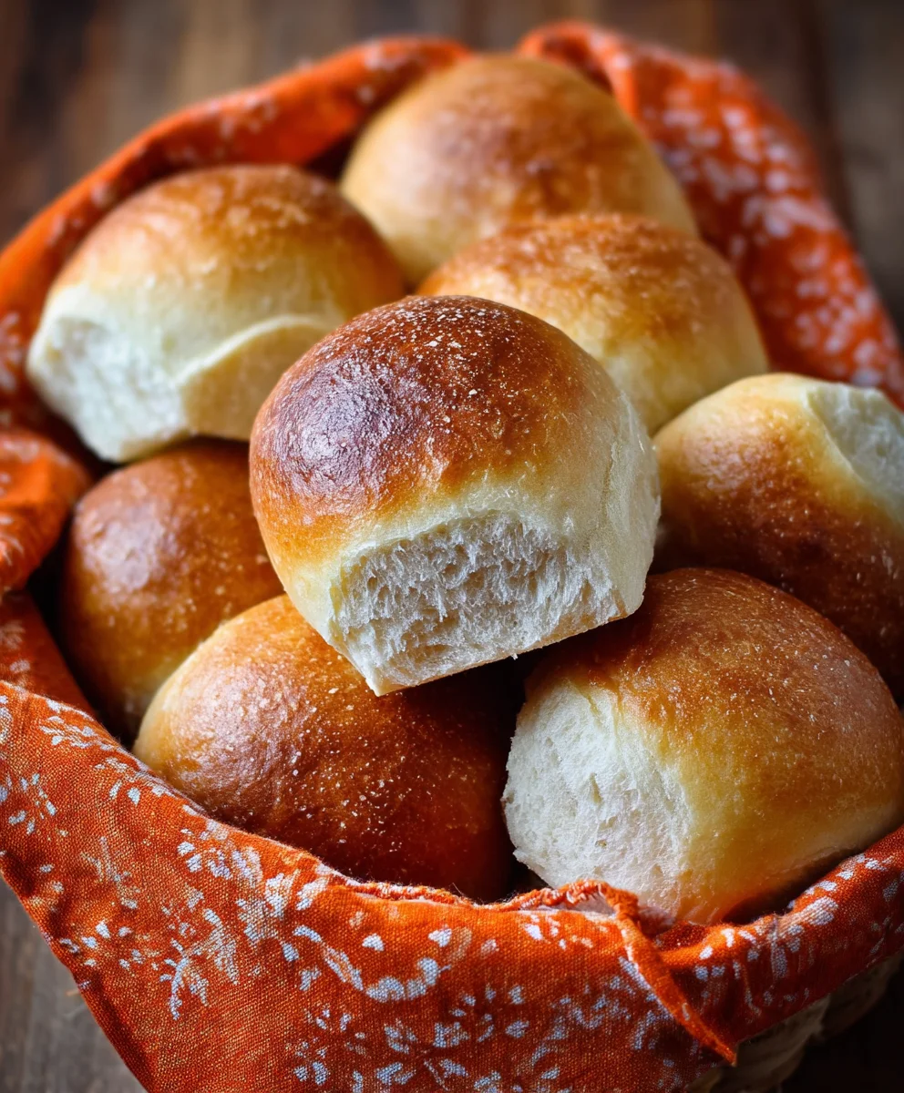 Easy French Bread Dinner Rolls-Soft & Fluffy Recipe