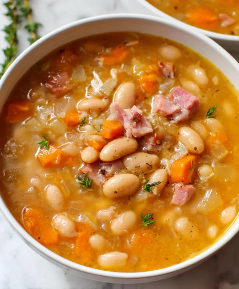 Easy Beef Bean Beef Ham Soup Recipe