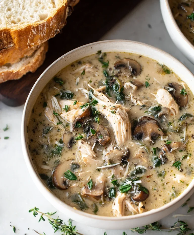 Rotisserie Chicken Mushroom Soup – Cozy Comfort Recipe