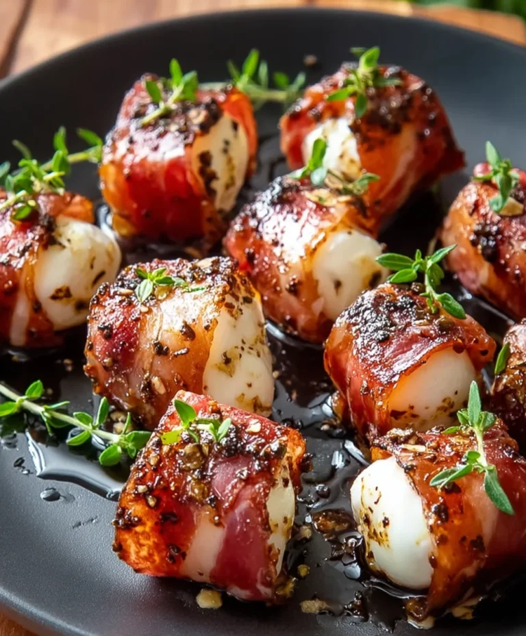 Beef Beef Prosciutto Mozzarella Bites – Easy Appetizer