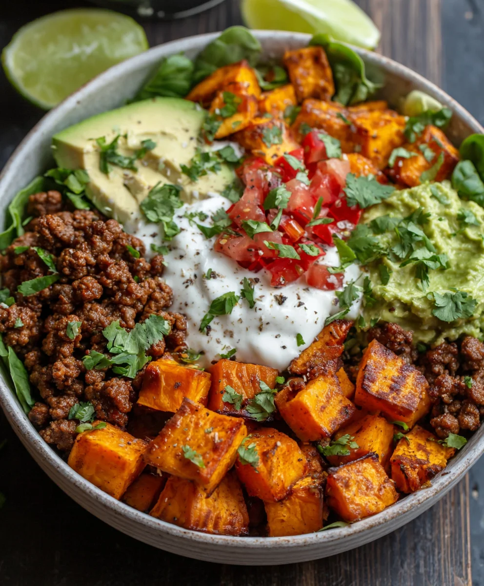 Sweet Potato Taco Bowl- Easy & Delicious Meal