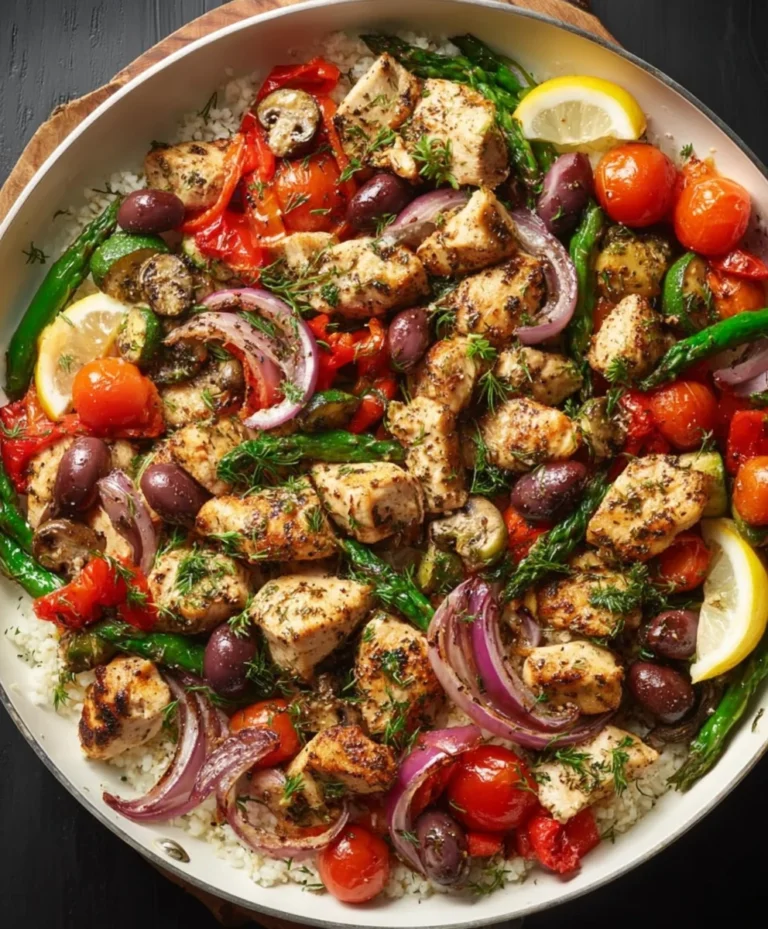 Easy Mediterranean Chicken Stir Fry Recipe