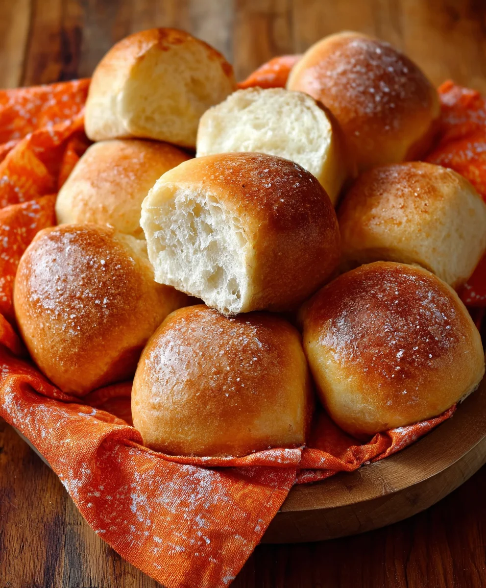 Easy French Bread Dinner Rolls-Soft & Fluffy Recipe