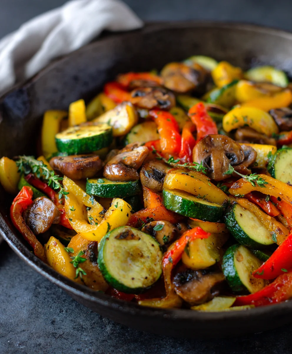 Healthy Sautéed Vegetables Quick Flavorful Nutritious Side
