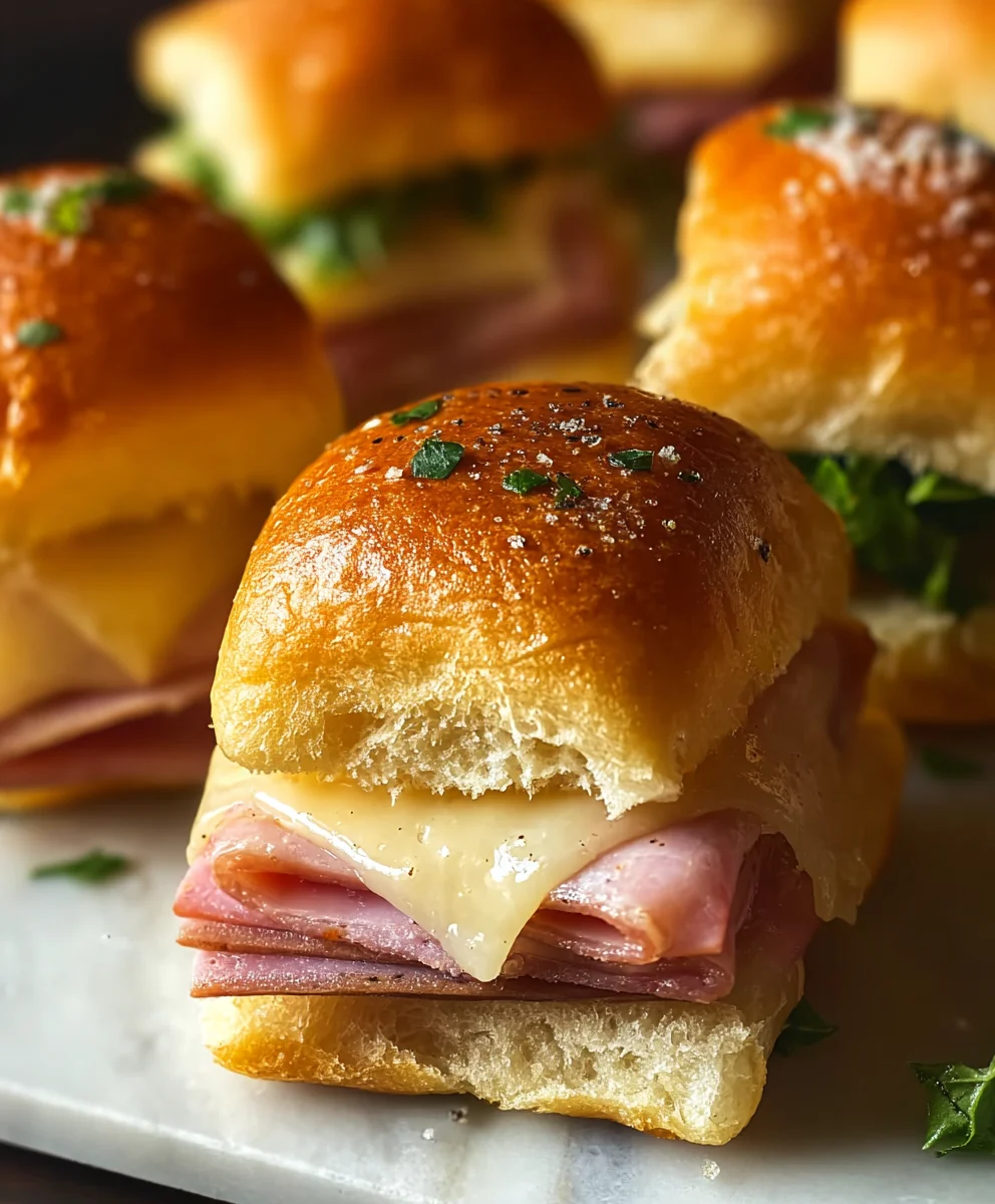 Easy Beef Beef Ham Swiss Sliders Quick Recipe