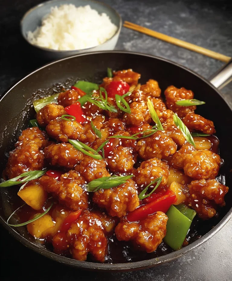 Easy Sweet Sour Chicken Recipe-Quick Weeknight Meal