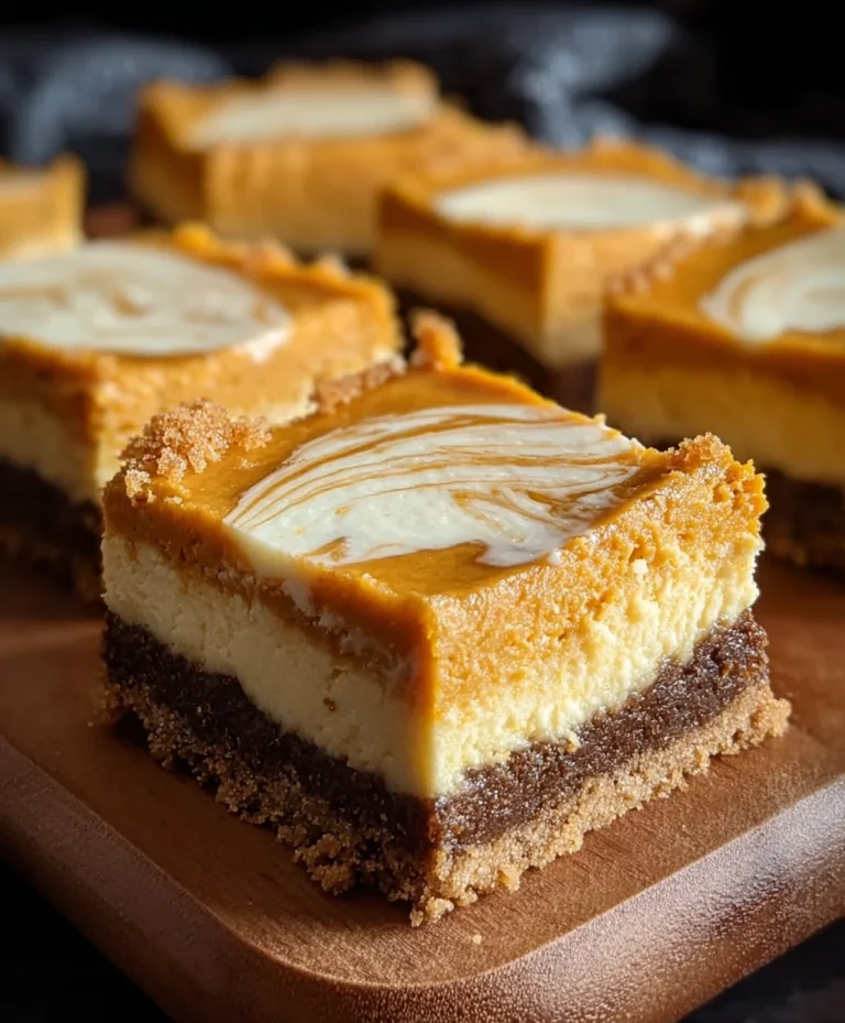Easy Sweet Potato Cheesecake Bars Recipe
