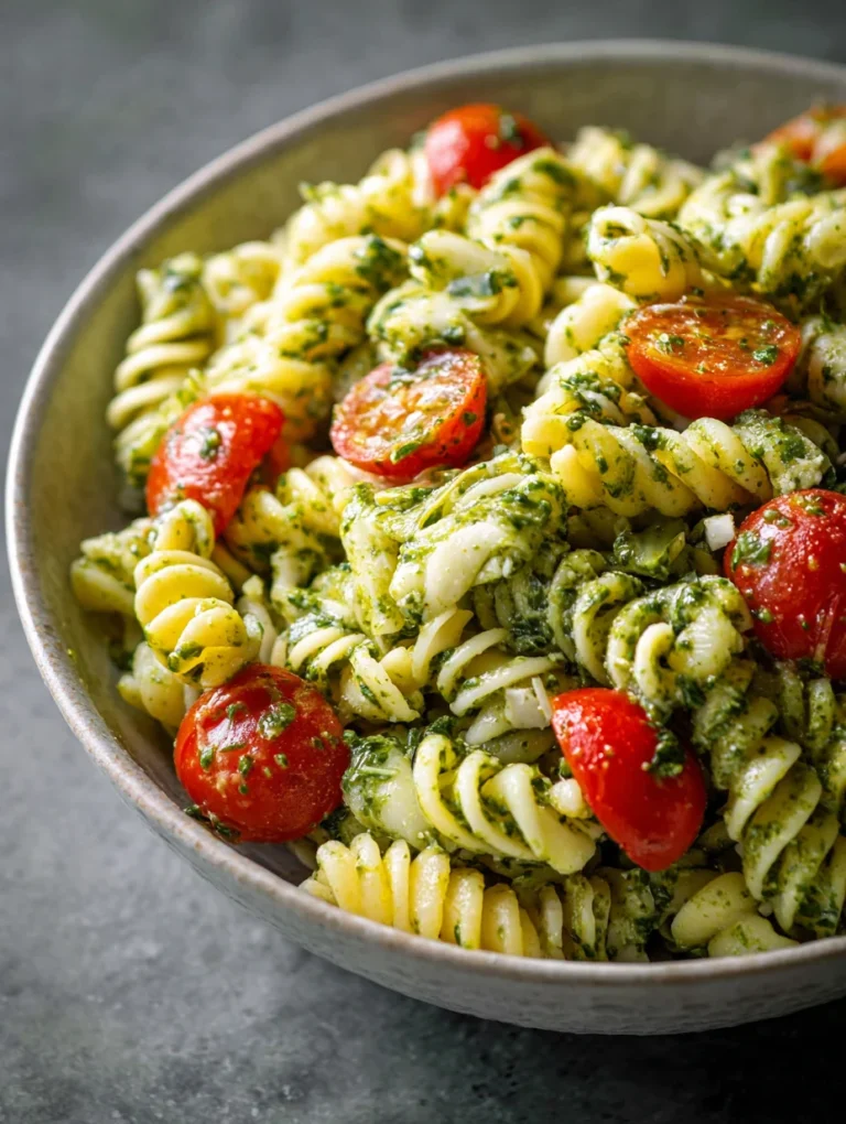 Easy Pesto Pasta Salad Recipe – Delicious & Quick