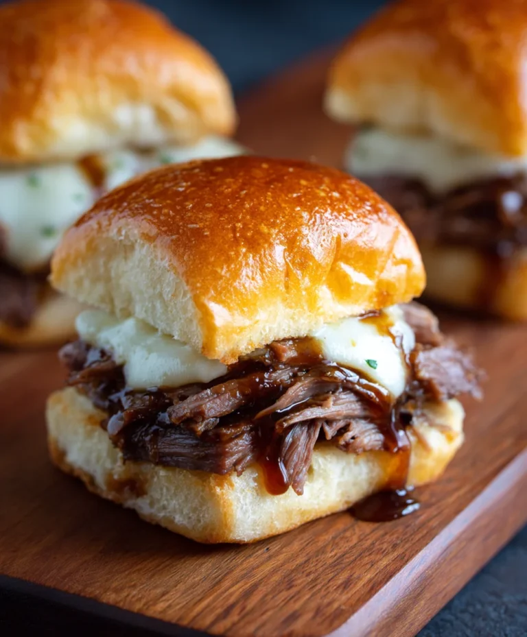 Easy French Dip Sliders Recipe Delicious Beef Flavor