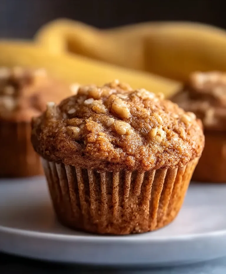 Healthy Banana Oatmeal Muffins-Easy & Delicious