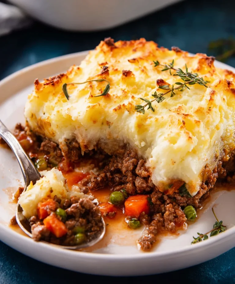 Hearty Beef Shepherd’s Pie-Comforting Classic Recipe