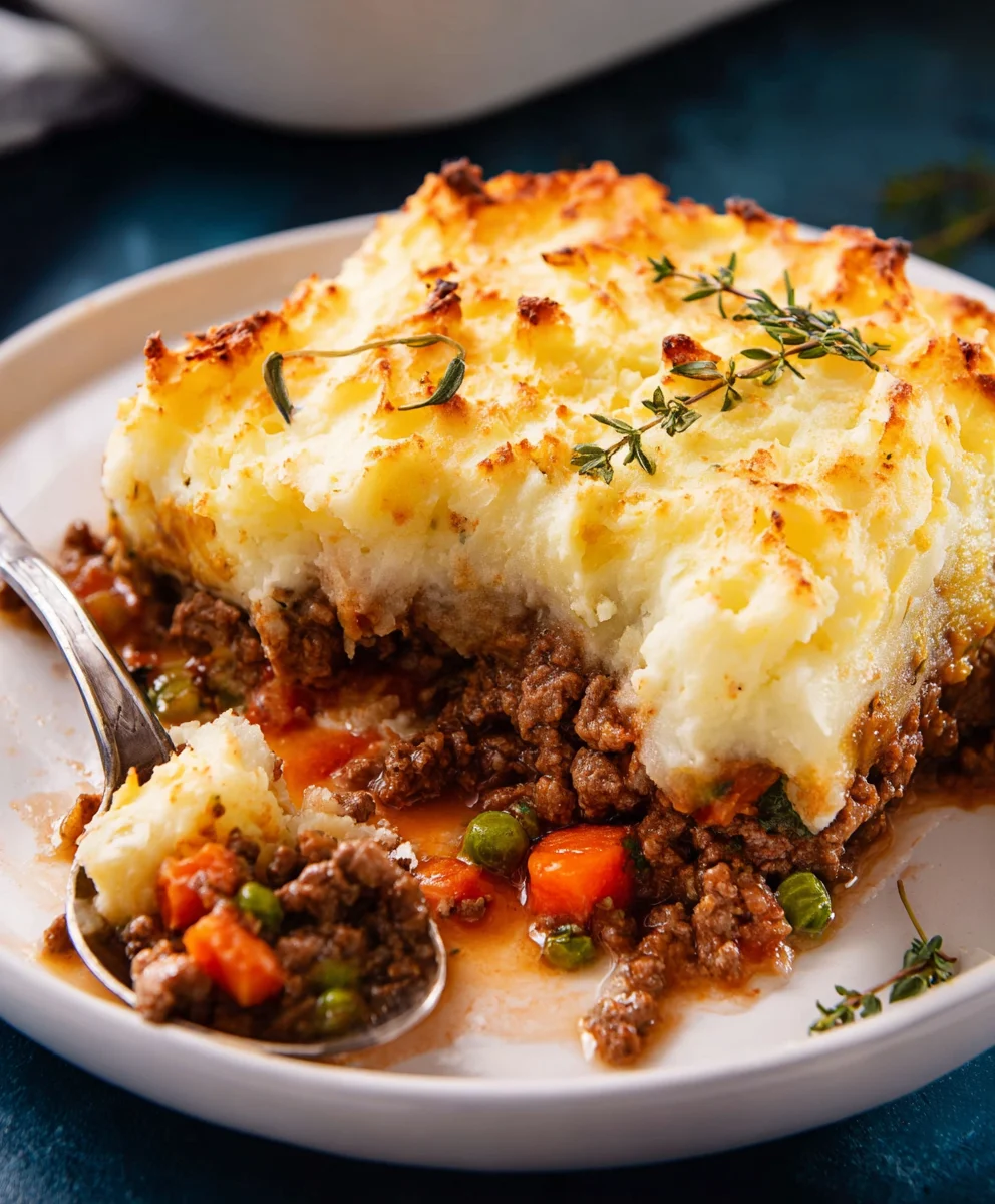 Hearty Beef Shepherd's Pie-Comforting Classic Recipe