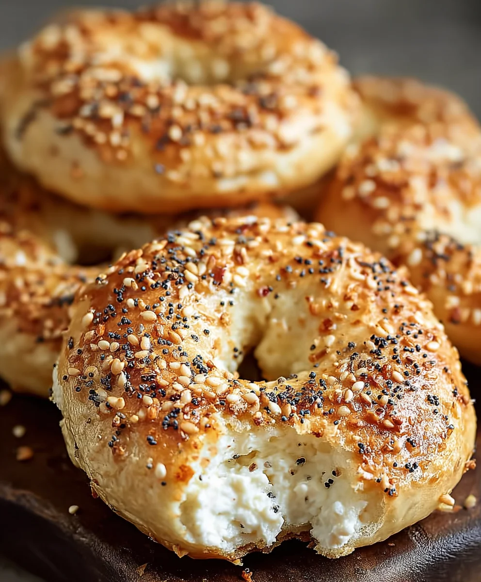 Greek Yogurt Bagels - High Protein Classic Twist