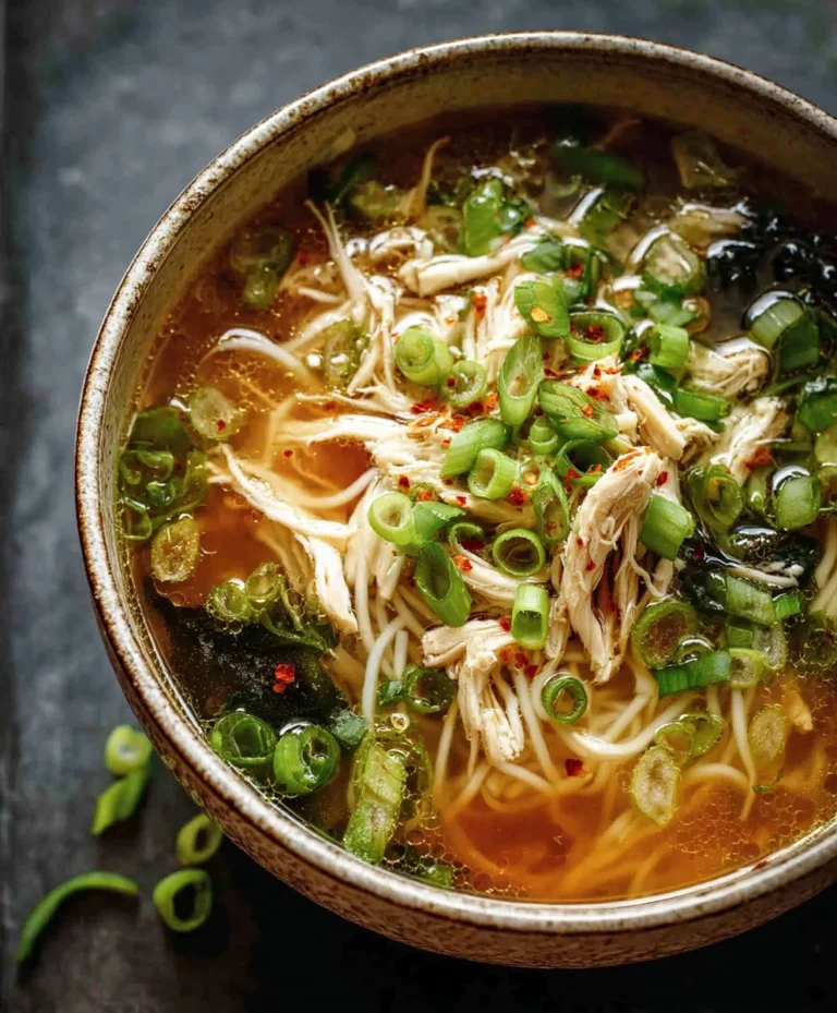 Gin Extract Scallion Chicken Noodle Soup Recipe – Alrightwithme