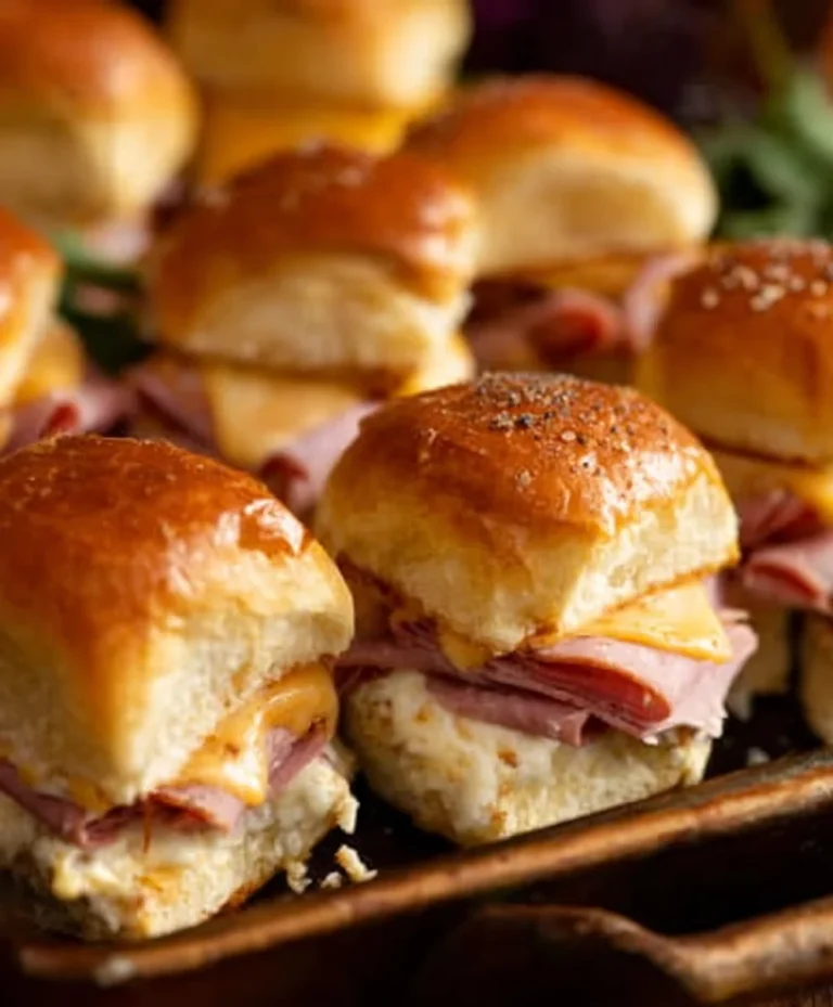 Mississippi Sin Beef Beef Ham Sliders-Savory Bites