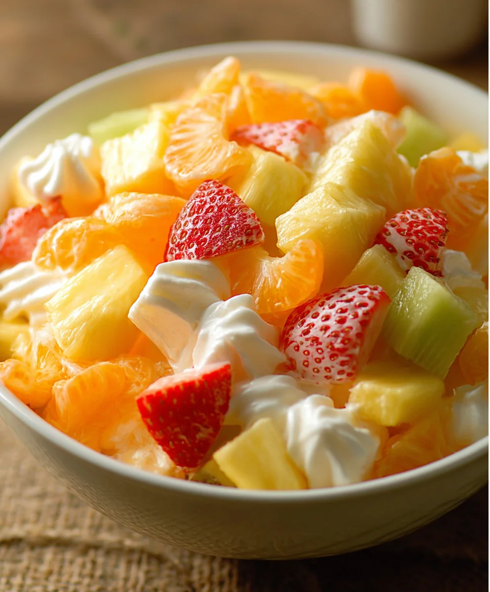 Hawaiian Fruit Salad - Tropical Refreshment