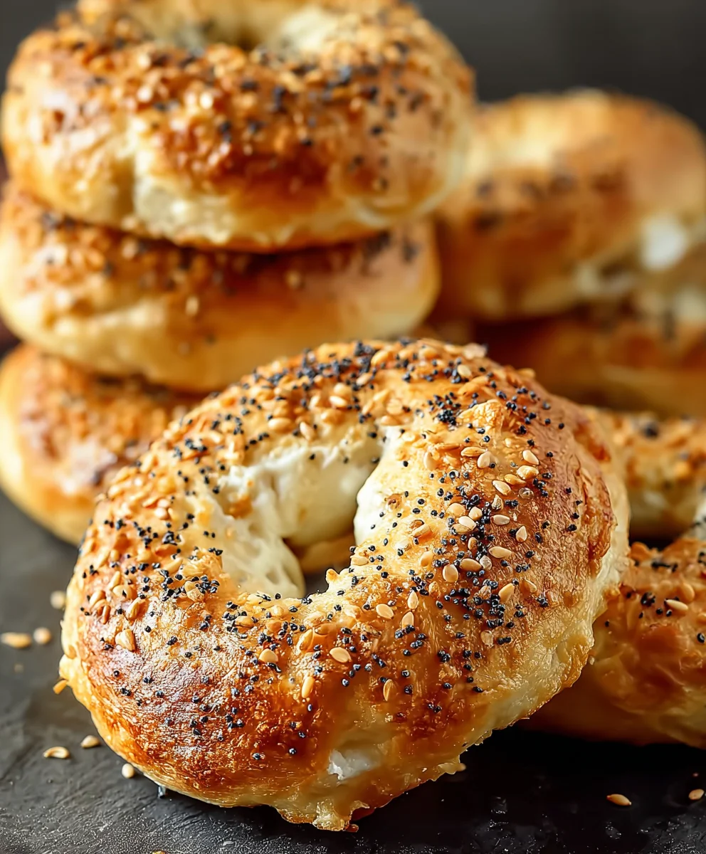 Greek Yogurt Bagels - High Protein Classic Twist