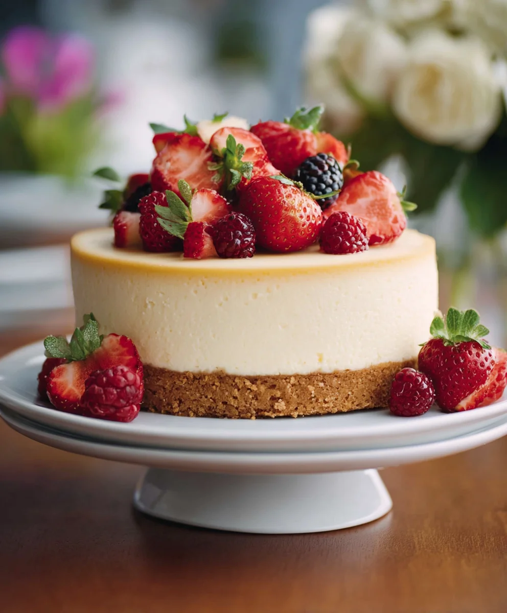 Unique Cheesecake Wedding Cake Ideas - Classic Twists