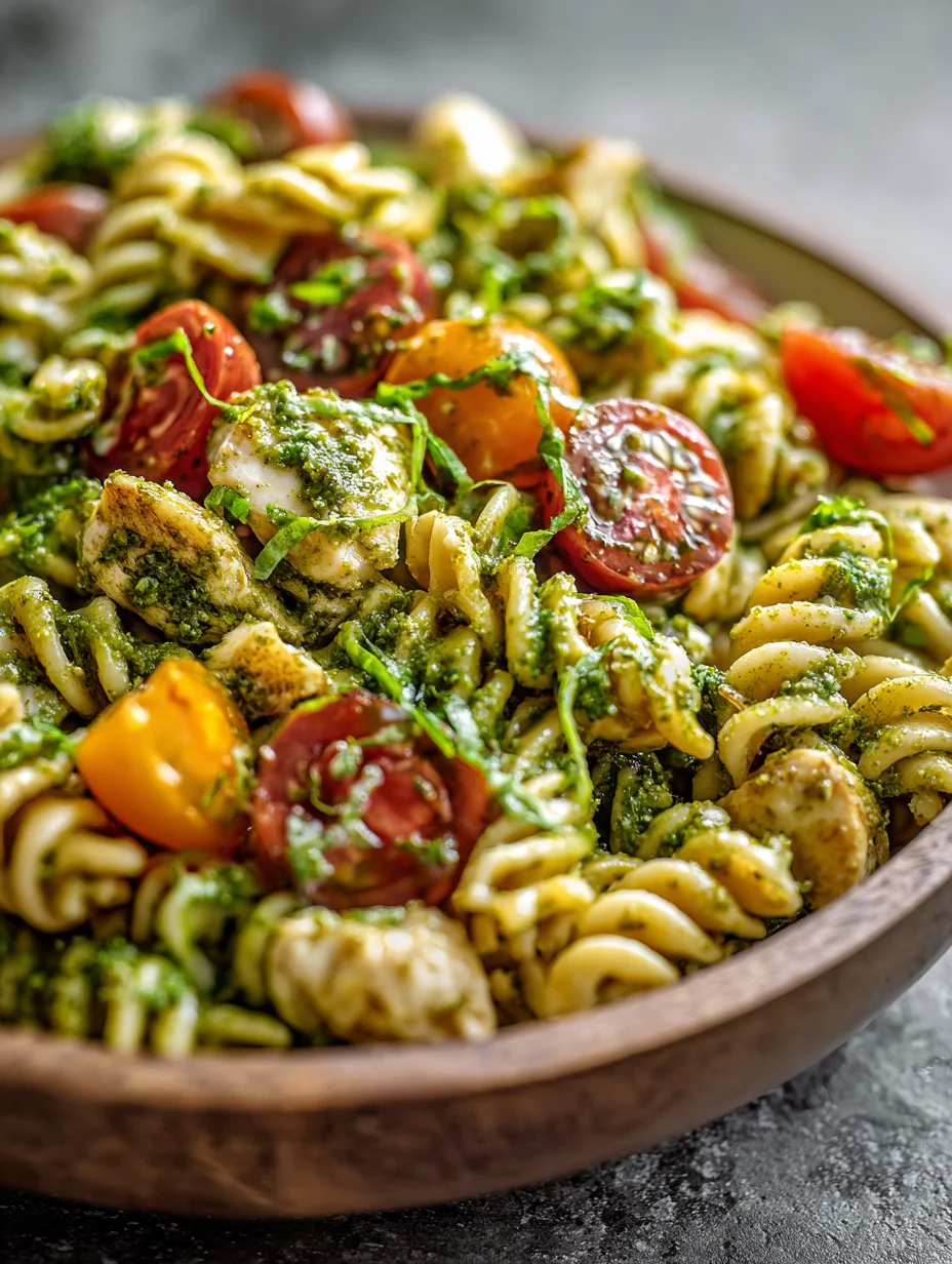 Easy Pesto Pasta Salad Recipe - Delicious & Quick