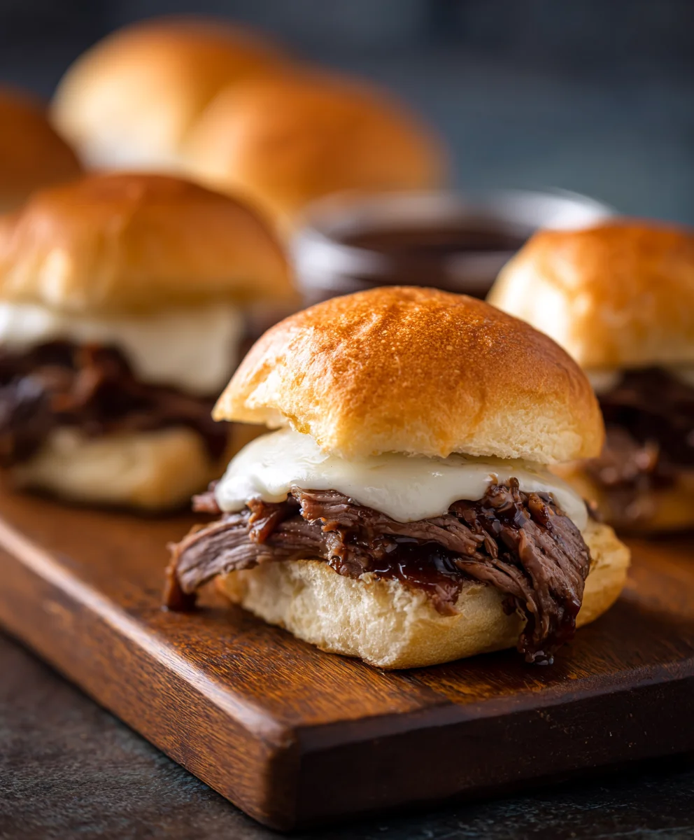 Easy French Dip Sliders Recipe Delicious Beef Flavor