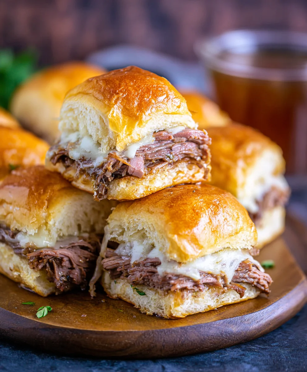 Easy French Dip Sliders Recipe - Quick & Savory Bites