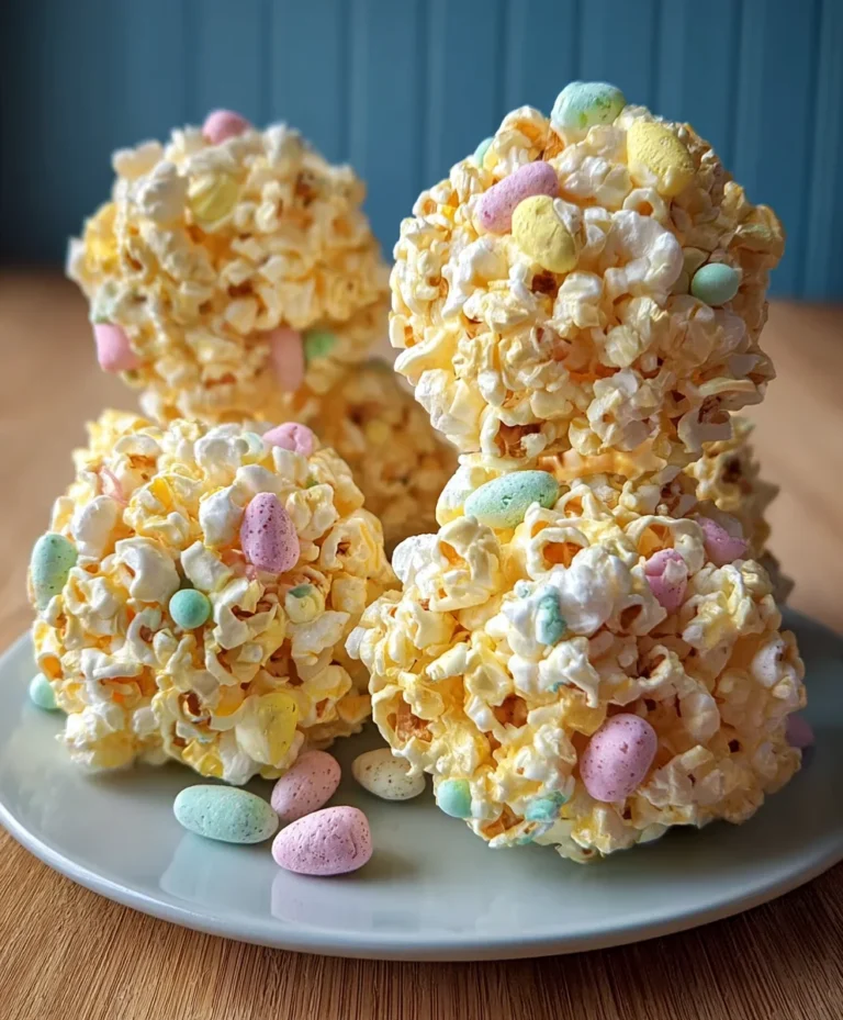 Easy Easter Popcorn Balls – Festive Treat