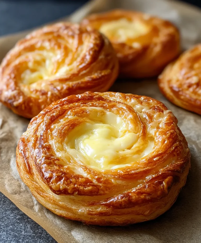 Easy Cheese Danishes- Flaky Pastry Perfection