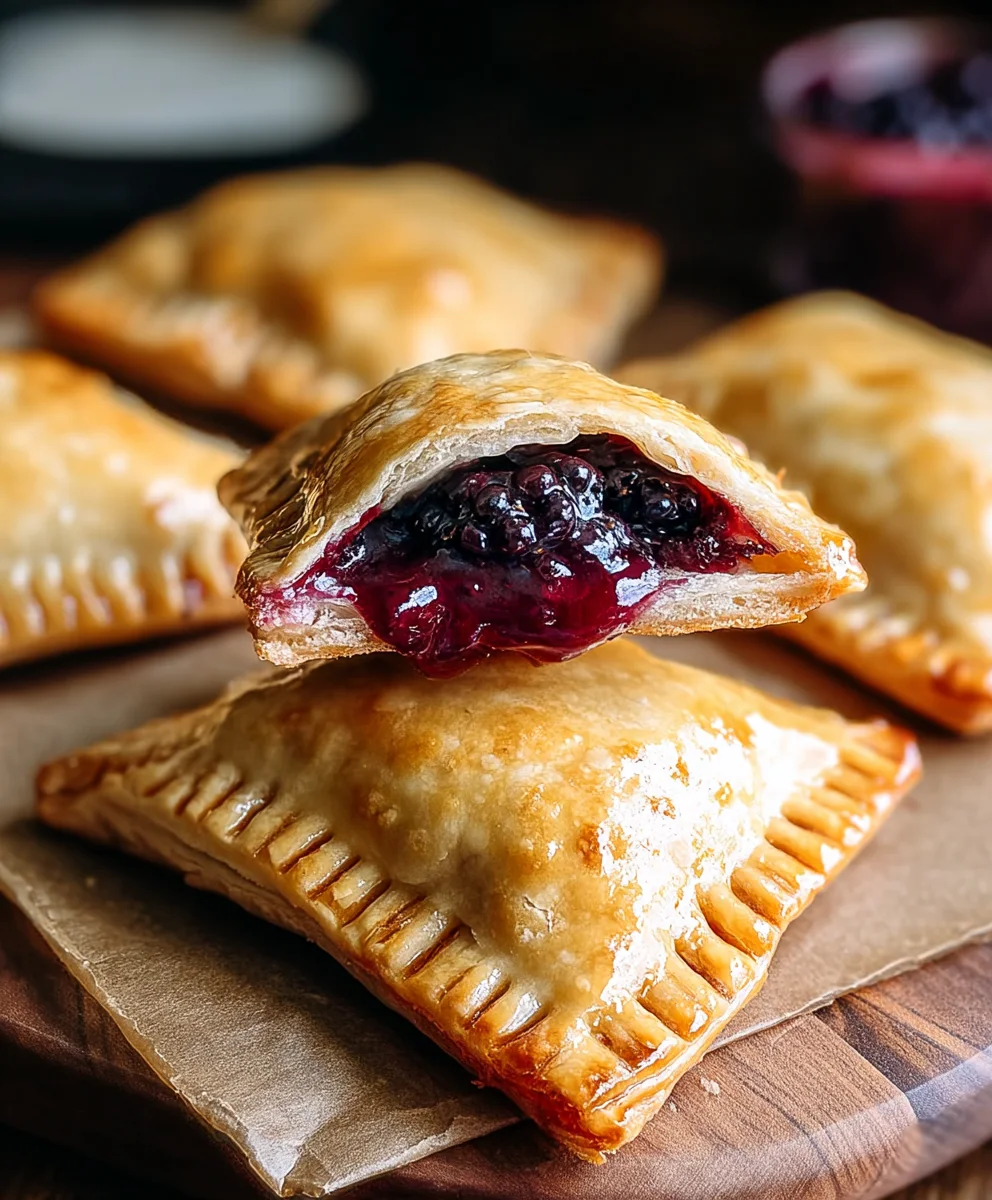 Blackberry Hand Pies - Easy & Delicious Homemade Treats
