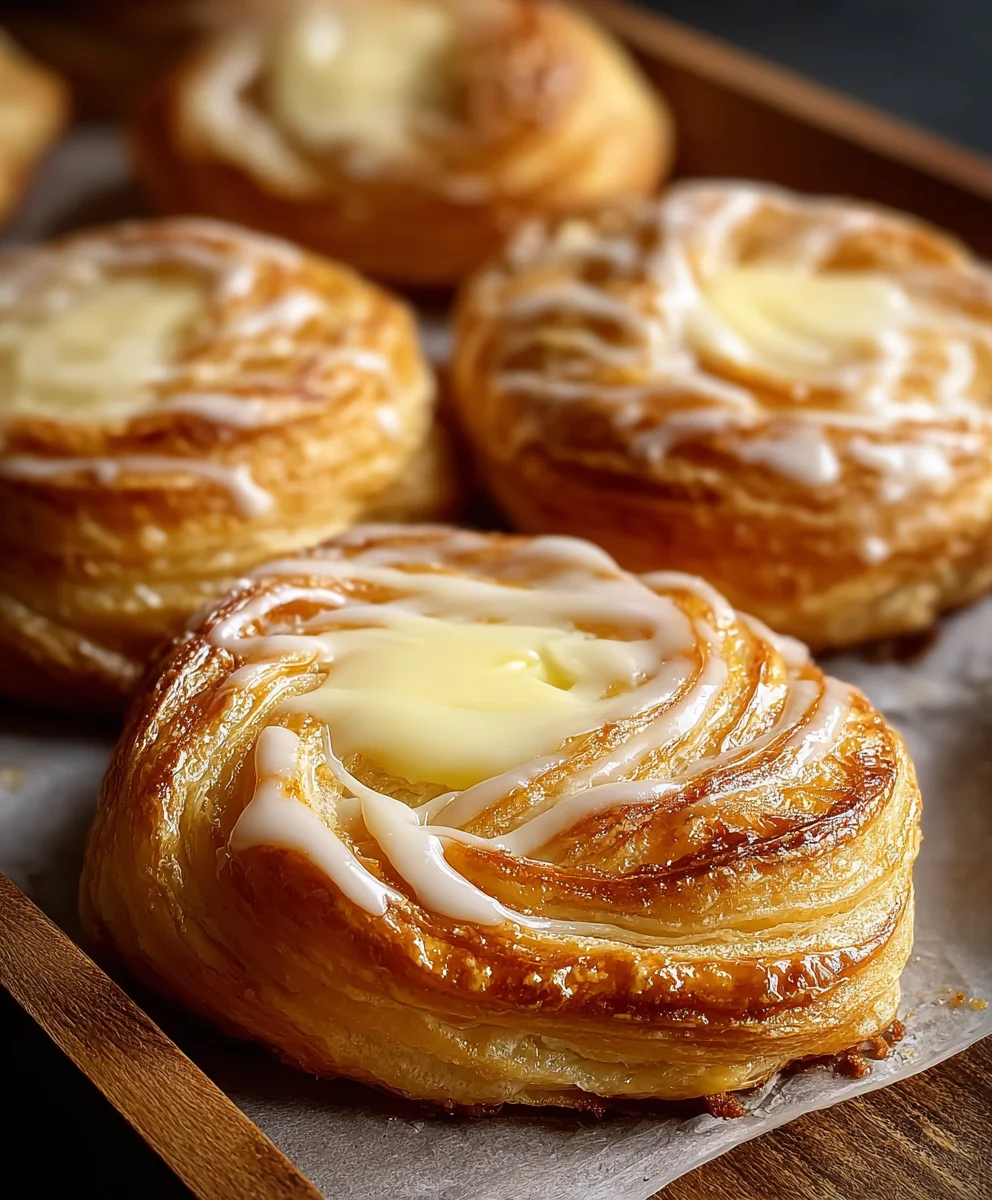 Easy Cheese Danishes- Flaky Pastry Perfection