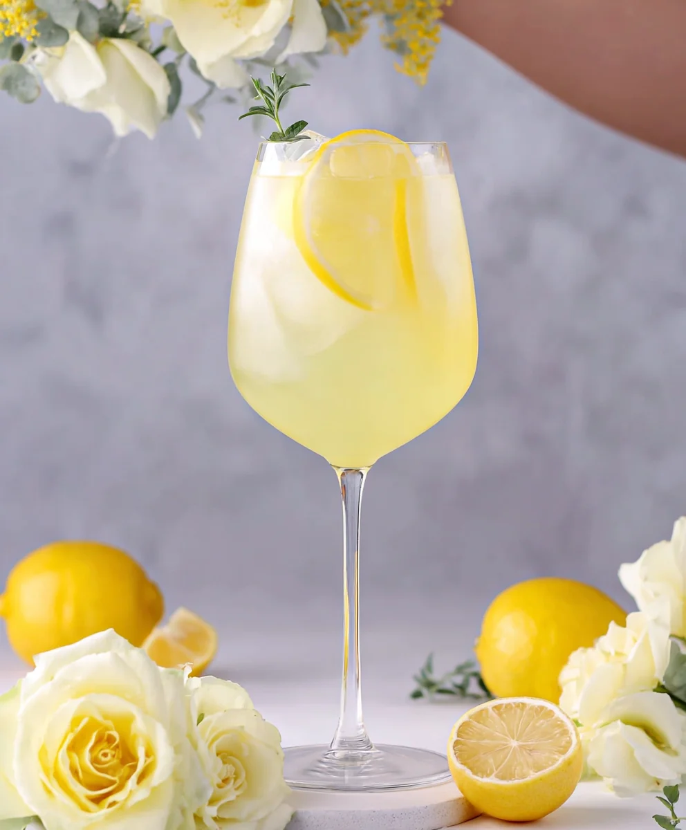 Non-Non-Non-Alcoholic Alternativeic Limoncello Spritz - Zesty Refreshment