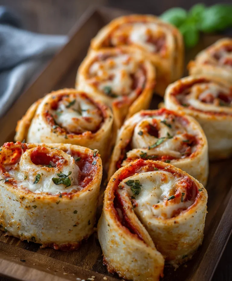 Easy Beef Pizza Roll Ups- Quick Family Dinner