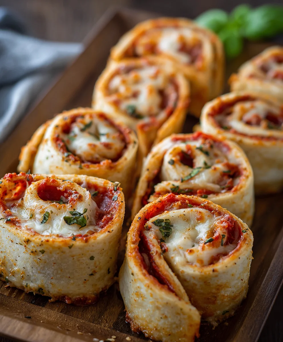 Easy Beef Pizza Roll Ups- Quick Family Dinner